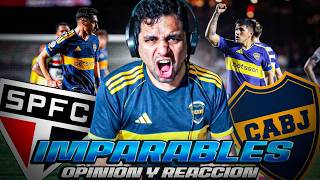 Reaccion al partido de vuelta entre Sao Pablo 1 vs Boca Juniors 1