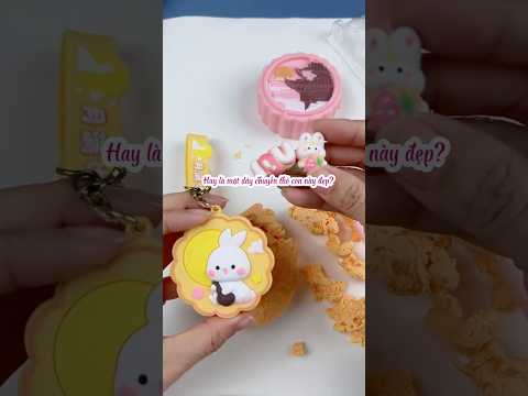 Bạn thấy kẹp tóc hay móc treo chìa khóa thỏ con đẹp hơn? #funnyshorts #funny