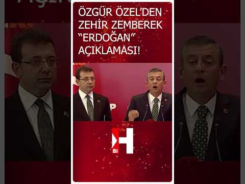 Özgür Özel'den Şok Eden Erdoğan İddiası! #shorts