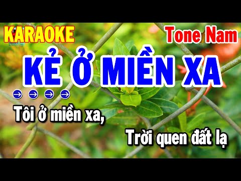 Karaoke Kẻ Ở Miền Xa Nhạc Sống Tone Nam Rumba Beat Dễ Hát 2024 | Thanh Hải