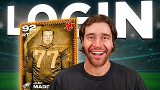Login NOW FOR A FREE 92 in Madden 26!