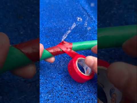 Easy trick to repair burst pipe