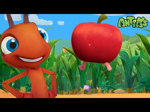 El Ladrón de Manzanas | Caricaturas | Antiks | Videos Graciosos Para Niños | Oddbods