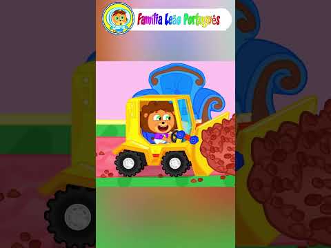 Família Leão Português | Gatinho gordo | Vídeo para crianças | Desenhos Animados