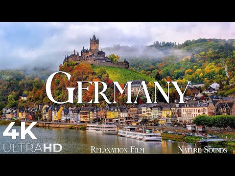 Horizon View in Germany - Breathtaking Nature bath with Relaxing Music - 4k Video HD Ultra