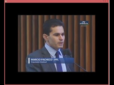 Deputado Marcio Pacheco cumprimenta o Juiz Dr. Ferdinando Scremin Neto - Cidade Portal