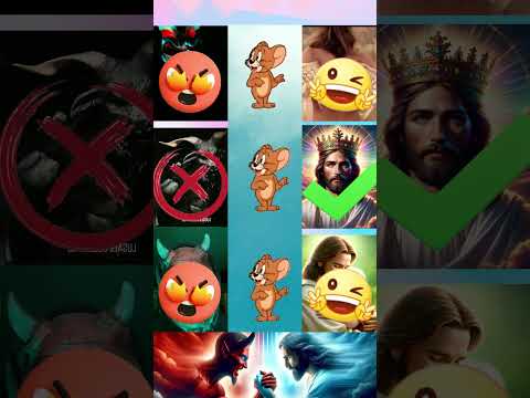 👼 Jesus VS 😈 Satan, Jesus is my forever choice #jesus #god #foryou #viral #yeshu #christ #deus #fy