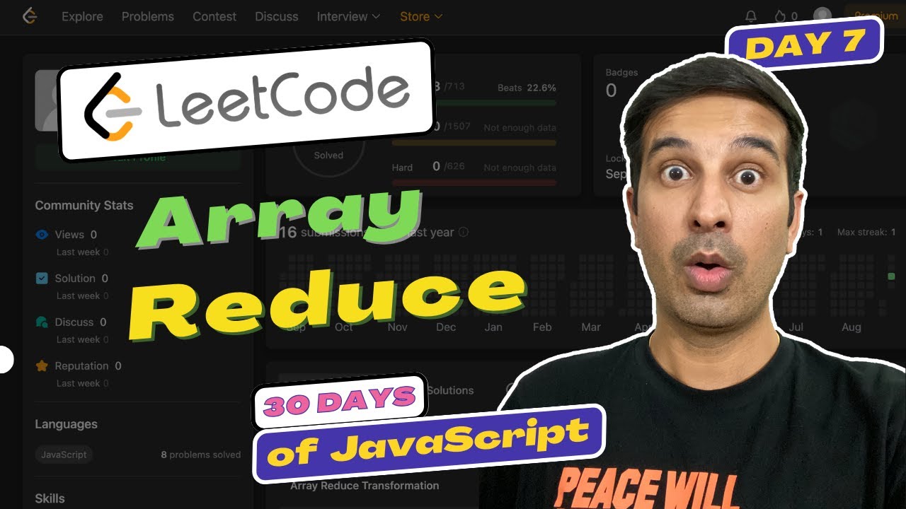 Array ko Reduce karna hai [Day - 7] | LeetCode JavaScript