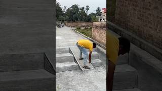 3D stairs street art illusion ❤️ #art #3dillusion #shorts
