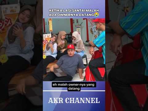 KETIKA LAGI SANTAI MALAH ADA OWNERNYA DATANG