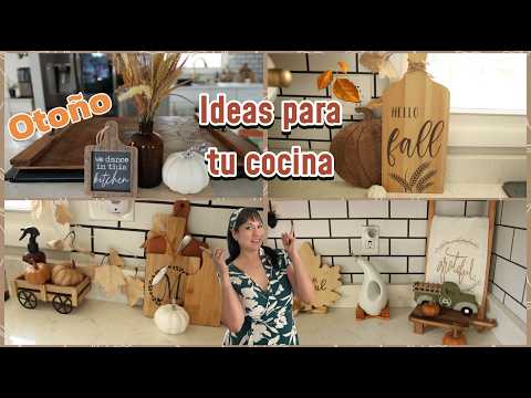 Ideas para decorar tu cocina en Otoño | otoño decoraciones | cocina otoño