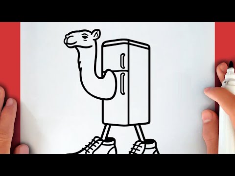 Cómo Dibujar a Frigo Camelo Paso a Paso | Dibujo Fácil y Divertido