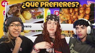 ALONDRA, RAI Y ALEX REACCIONAN A PLAYQUIZ I ¿QUE PREFIERES?