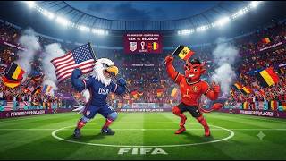 USA vs Belgium FIFA World Cup Round of 16 Live Reaction/ Watch Along