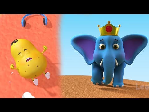 Hathi Raja + Aloo Kachaloo + Main Tota Main Tota | Kids Nursery Rhymes | 3D Animated Videos | Poems