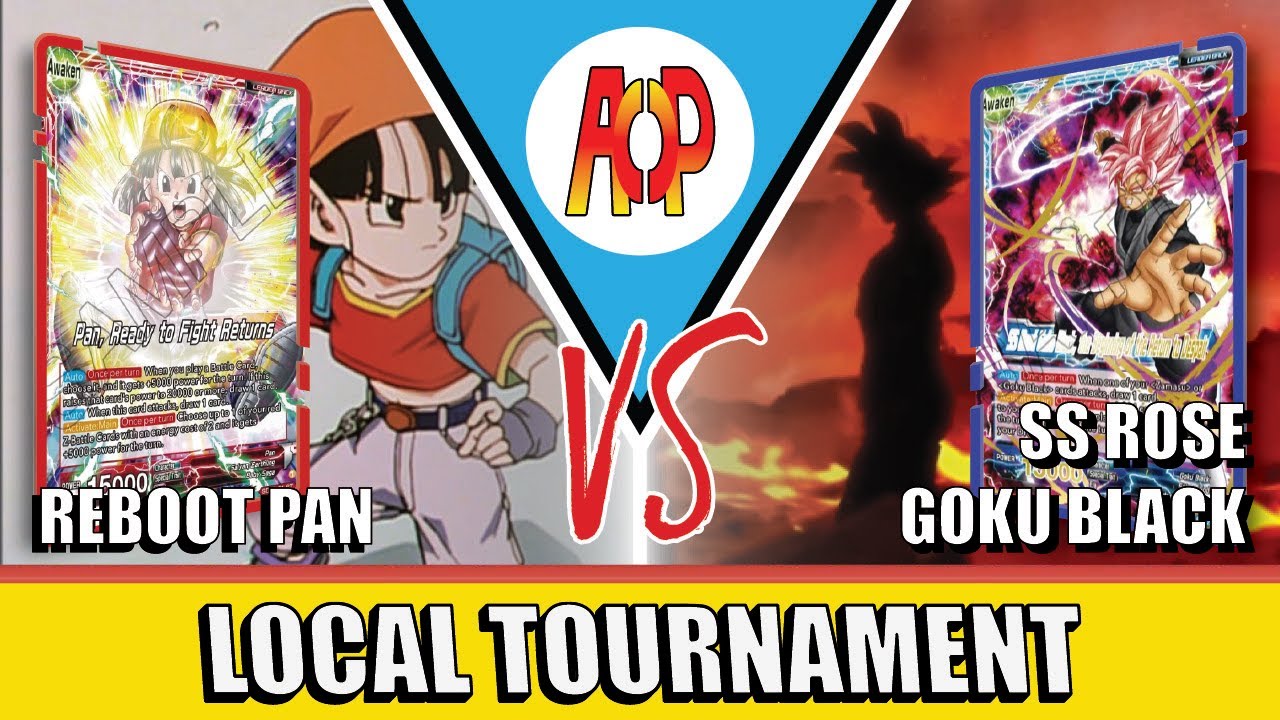 Reboot Pan (R) vs Goku Black (U) | Gameplay | DBS TCG