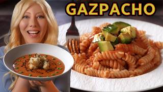 🍅 Pasta Fredda + Gazpacho = Ricetta Estiva Perfetta! 🍝☀️