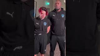 yungblud soccer aid 💜🖤