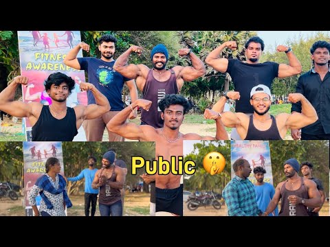 47 வயசுல இவ்வளவு பலமா🤔 public fitness program 🤩 செம்ம செம்ம 🥳