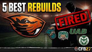 5 Non-Power Schools That Fired Their Coach | Best CFB 27 Dynasty Rebuilds