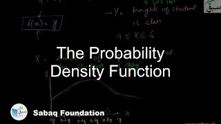 The Probability Density Function
