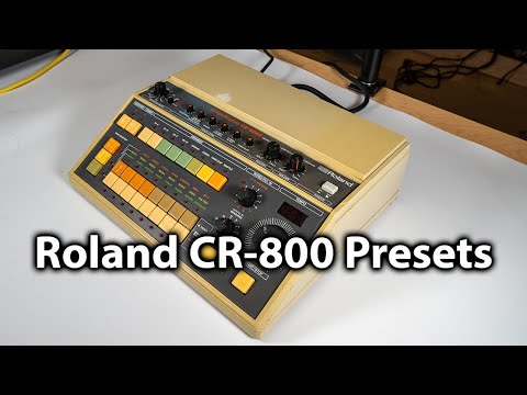 Roland CR8000 Presets