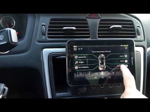 Планшет вместо магнитолы на Volvo S60