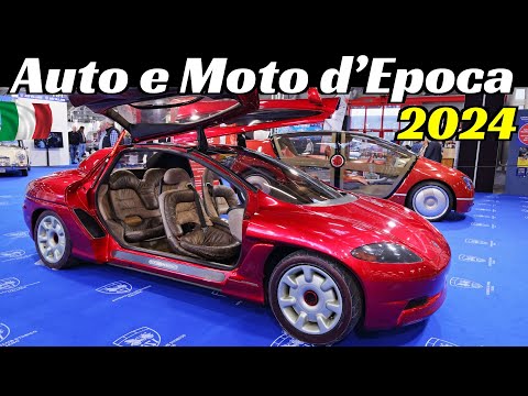 5 Concept-Cars You Can't Miss at 2024 Auto e Moto d'Epoca Bologna - Genesis, Karisma, Alfieri, etc