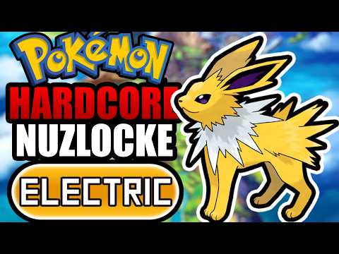 Pokémon Shield Hardcore Nuzlocke - ELECTRIC Types Only! (No items, No overleveling)