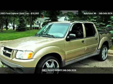 2003 Ford explorer sport trac electrical problems #9