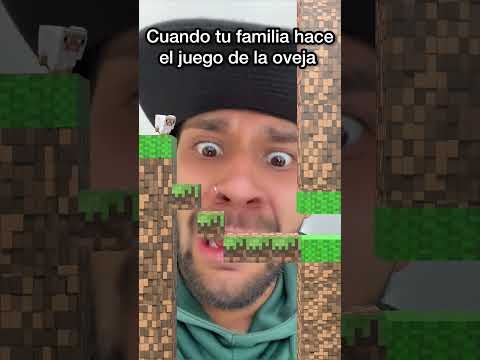 Cuando tu FAMILIA HACE EL JUEGO DE LA OVEJA 🐑 #shortvideo