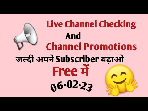 Live Channel Checking And Promotions