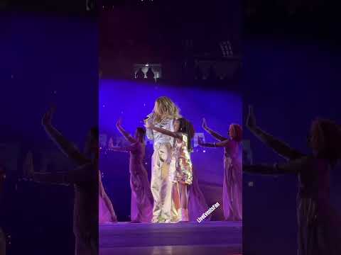 Beyonce performs Protector on stage with Rumi at The Cowboy Carter concert