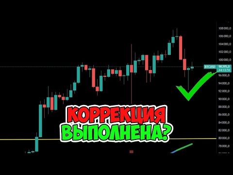 🔴КОРРЕКЦИЯ РЫНКА ЗАКОНЧЕНА? ВАЖНЫЙ АПДЕЙТ ПО РЫНКУ - ПОКУПАЮ!!!