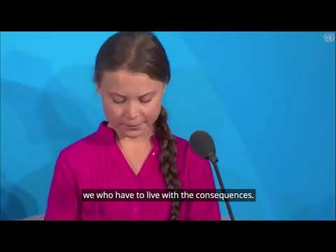 16歲瑞典少女 Greta Thunberg 含淚對世界領袖怒吼 (中文字幕）｜ Greta Thunberg Speech with Chinese Sub pic
