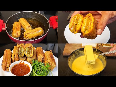 new style pakoda with pakora chutney| new ramadan snacks iftar recipes street style bread pakoda