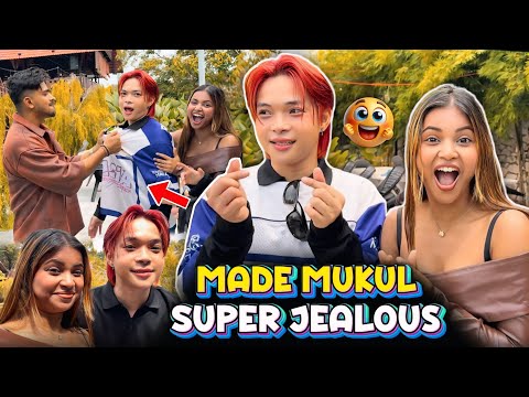 Mukul Got Jealous After Seeing The Korean Guy 😳🔥 Mukul Gain | Sona Dey #prank