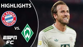 HARRY KANE SCORES 100TH BAYERN GOAL ⚽ Bayern Munich vs. Werder Bremen | Bundesliga Highlights