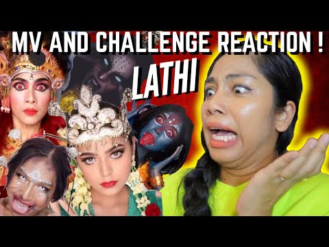 AKU REACT | Lathi (MV) & Lathi challenge tiktok ! 🤯 GILA BABS !!!!
