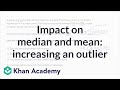 Understanding Changes in Mean and Median
