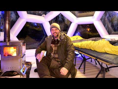 Super Weird Inflatable Hot Tent Camping