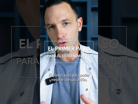El primer paso para eliminar el estreñimiento 🚽