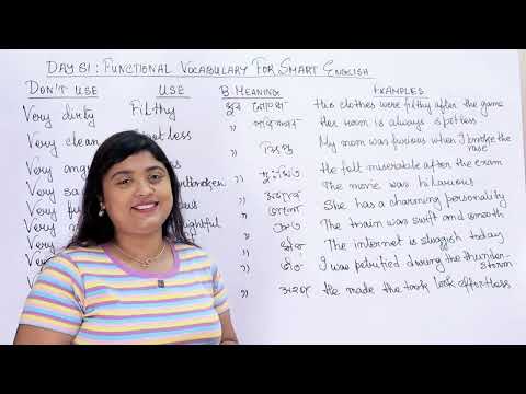 Day 81: Functional Vocabulary for Smart English