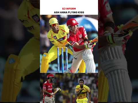 ASH ANNA FLYING KISS IN TAMIL || #shorts #sjinform #cricketfacts #facts