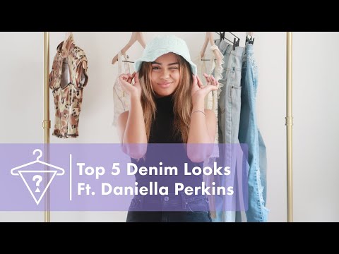 Top 5 Denim Looks You Need with Daniella Perkins #StyledByGUESS