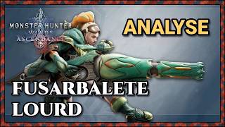 ANALYSE du gameplay HBG (fusarbalète lourd) - Monster Hunter Wilds Ascendance