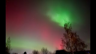 Polarlichter KP 8.7 zu sehen über ganz Deutschland letzte Nacht 19.01.26 was für ein Lichtspektakel