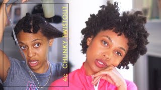 Chunky Twist Out On Short Natural Hair Videos Kansas City Comic Con