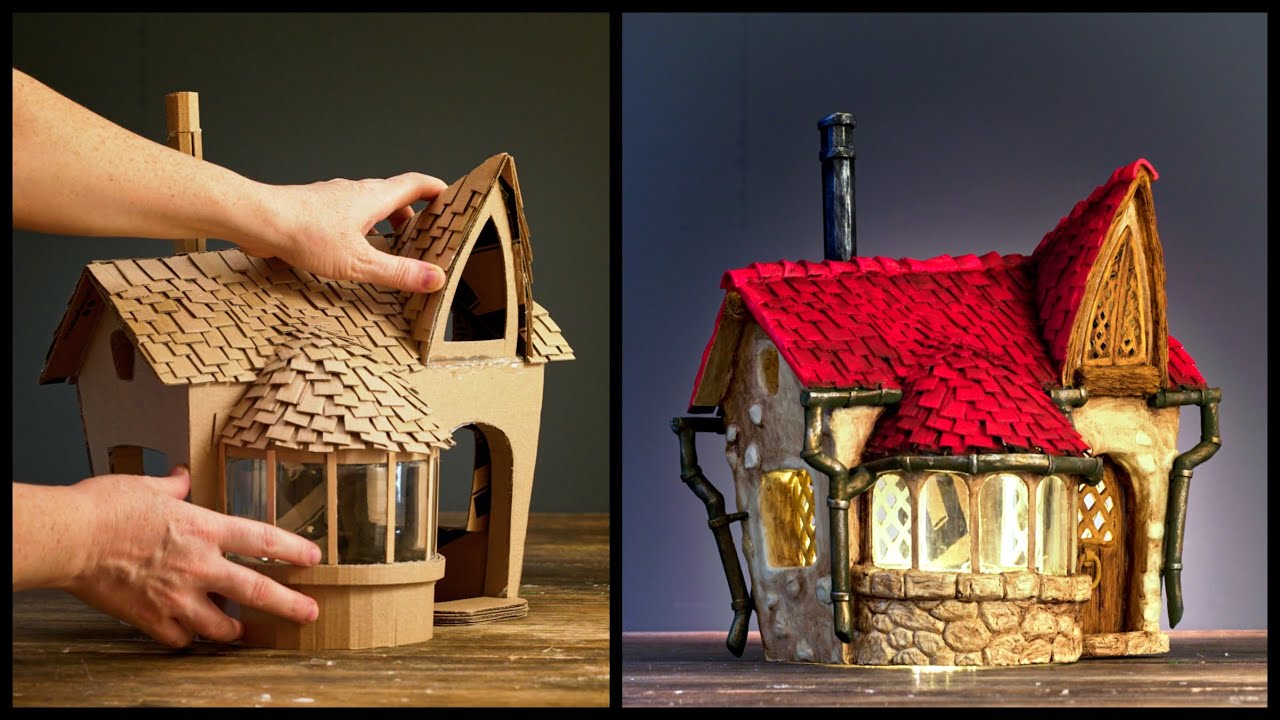 DIY Fairy Shop using Cardboard - Creative Mom