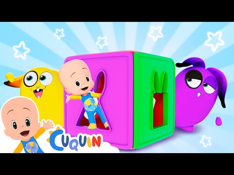 Cuquin’s Magic Color Cube – Learn the Shapes | Learn with Cuquin